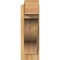 Ekena Millwork Funston Block Rough Sawn Outlooker, Western Red Cedar, 6"W x 18"D x 18"H OUT06X18X18FST05RWR - alternate 3